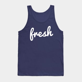 Cool Fresh Typography T-Shirt Tank Top